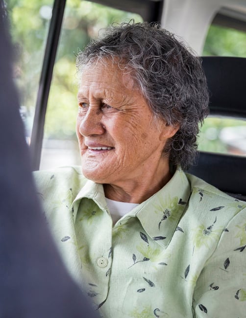TSF Portrait Image - Woman on Bus 001a